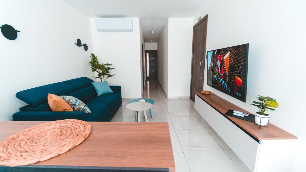 Ideal Location, Stylish 1Br Apartment With Free Parking 斯利马 外观 照片